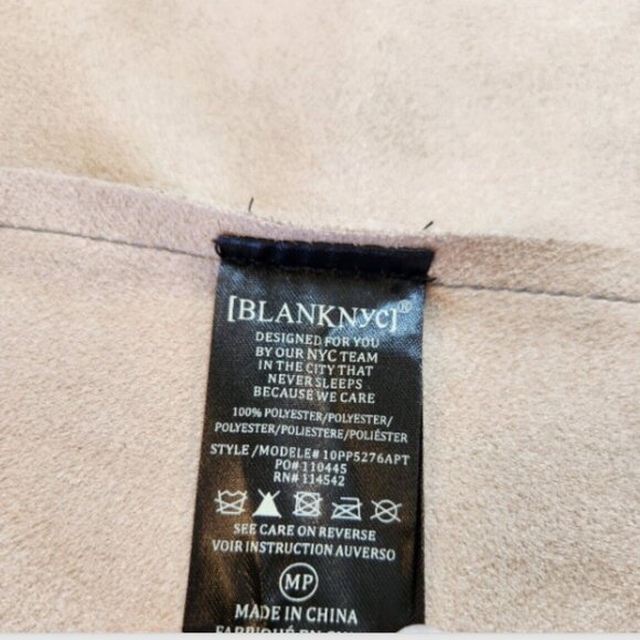 Blank NYC for Anthropologie Renegade Longline Plaid Blazer Jacket 42" bust - Picture 9 of 13